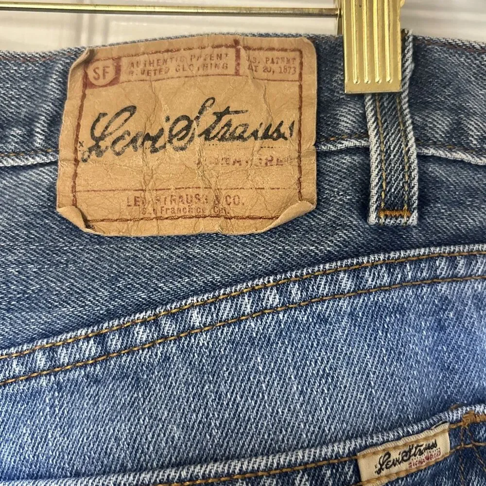 Levi Strauss Signature Mens Regular Fit Straight Leg Jeans Light Wash 36 x 30